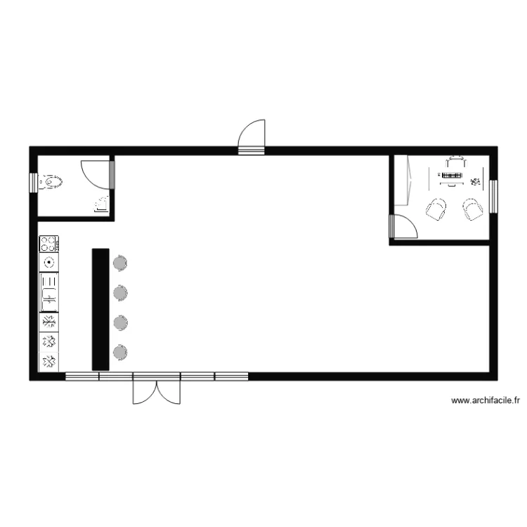 Club House Projet v5. Plan de Club House Projet v5. Plan de