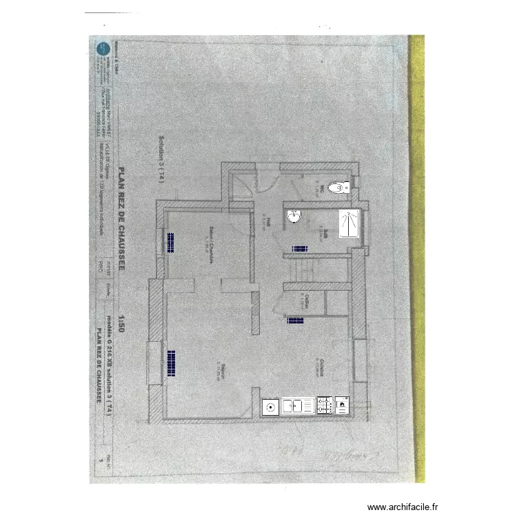 ERBM G 216 XB  M4 T4 AAE. Plan de 