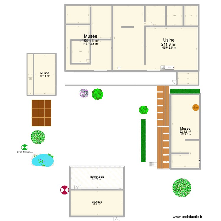 Musée du café. Plan de 0 pièce et 0 m2