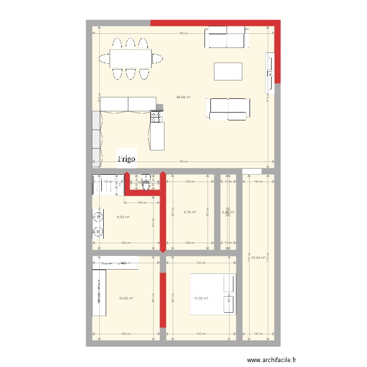 Plan Maison existant possibilité 2. Plan de 0 pièce et 0 m2