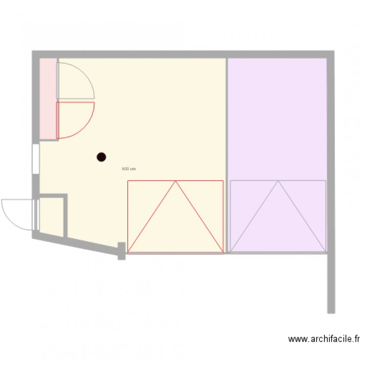 garage. Plan de 0 pièce et 0 m2