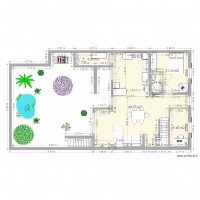 Murs RDC avec agrandissement souillarde