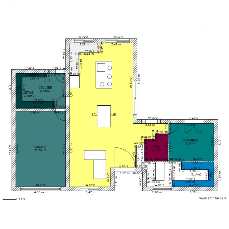 MAISON AMENAGEMENT . Plan de 0 pièce et 0 m2