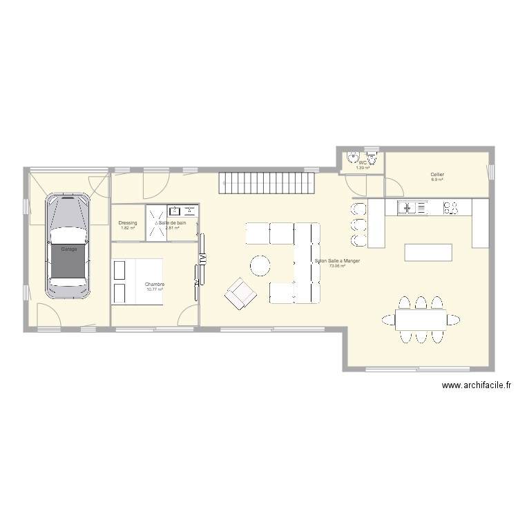 Villa. Plan de 0 pièce et 0 m2