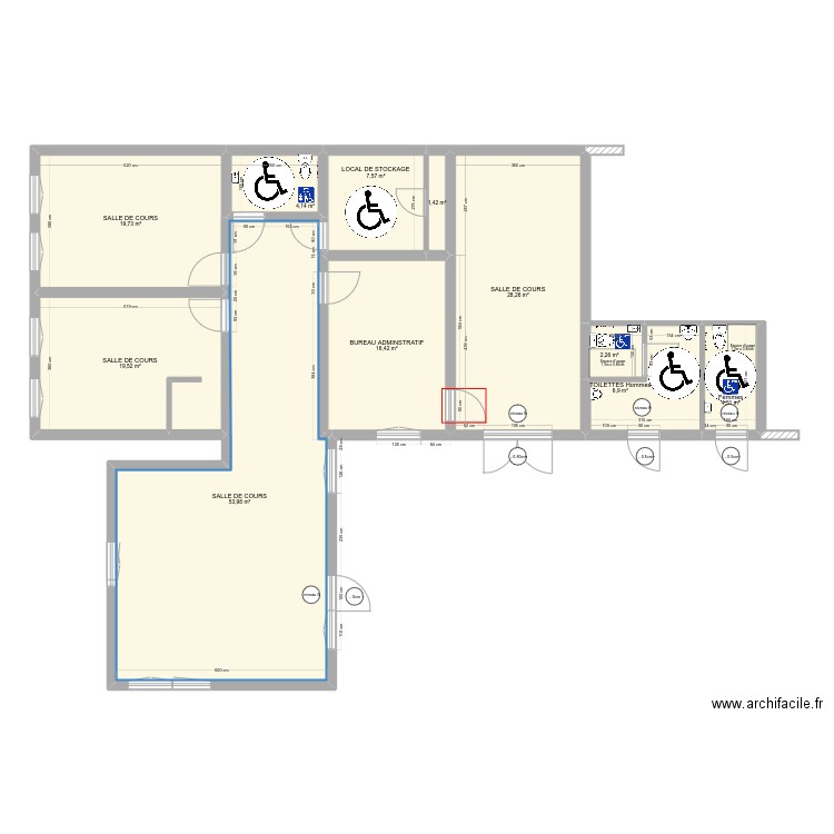 Ferme École Collège. Plan de 0 pièce et 0 m2