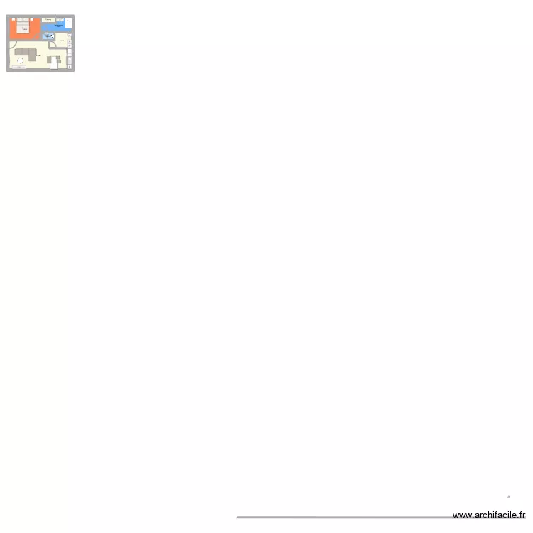 montauban. Plan de 6 Pièces et 51 m²