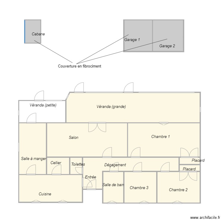 Croquis FOURTHON. Plan de 0 pièce et 0 m2