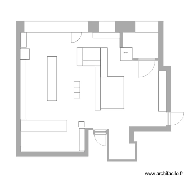 mus&eacute;e V4. Plan de 