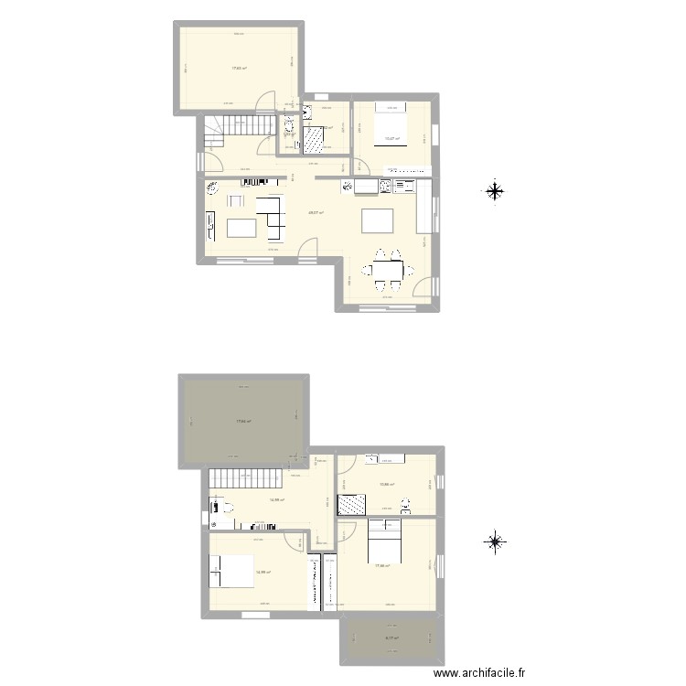 Maison N°3. Plan de 0 pièce et 0 m2