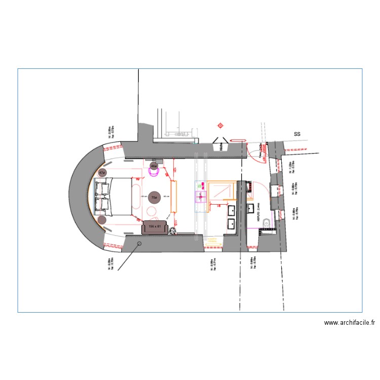 Bed 9. Plan de 0 pièce et 0 m2