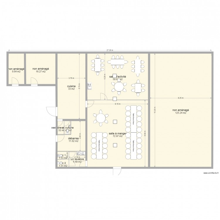 GRANDE GRANGE. Plan de 0 pièce et 0 m2