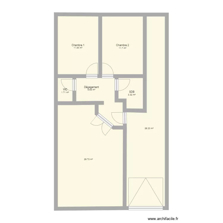 PTI VIL 53JCV. Plan de 