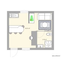 Chambre à four sans étage V3