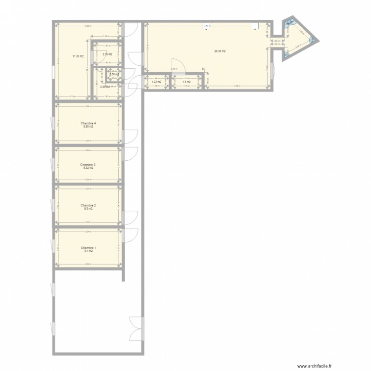 Garibaldi bis. Plan de 0 pièce et 0 m2