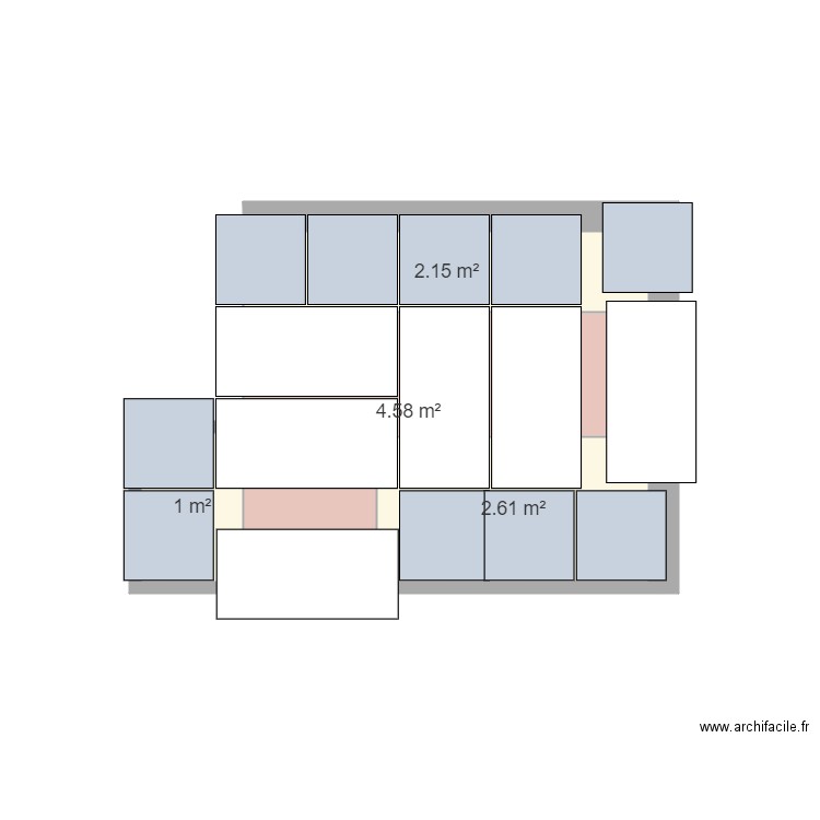Kitchen tiles  Wimpole mews 1. Plan de 0 pièce et 0 m2