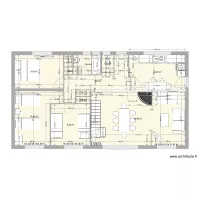 Plan arc en ciel EDL avec meubles