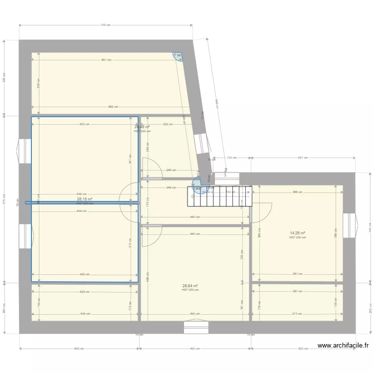 BERGERIE ETAGE 1. Plan de 
