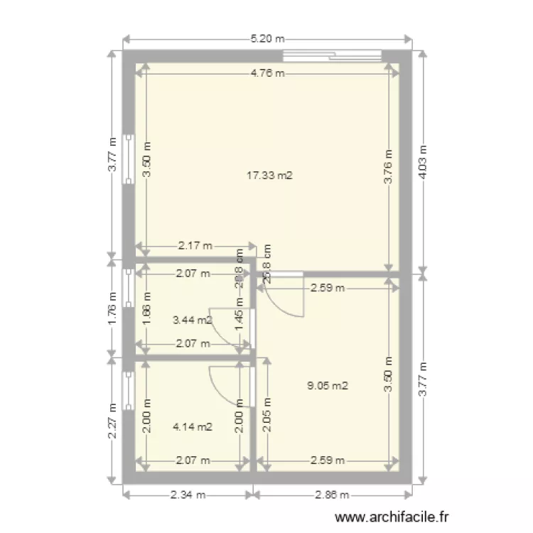 ANNEXE MAISON. Plan de 