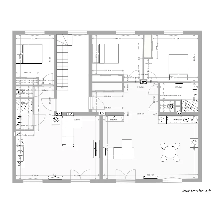 corcieux 1er Etage NOUVEAU 3. Plan de 