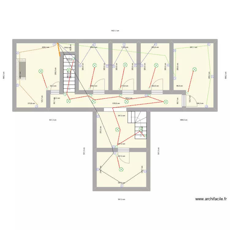 NORMANDIE 1. Plan de 