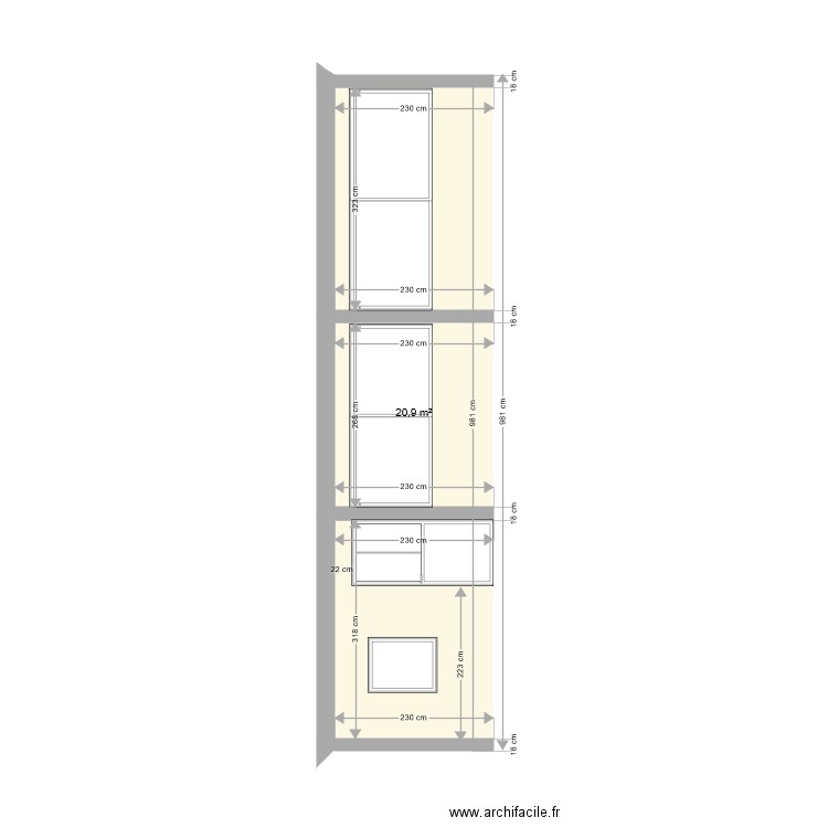 veranda. Plan de 0 pièce et 0 m2