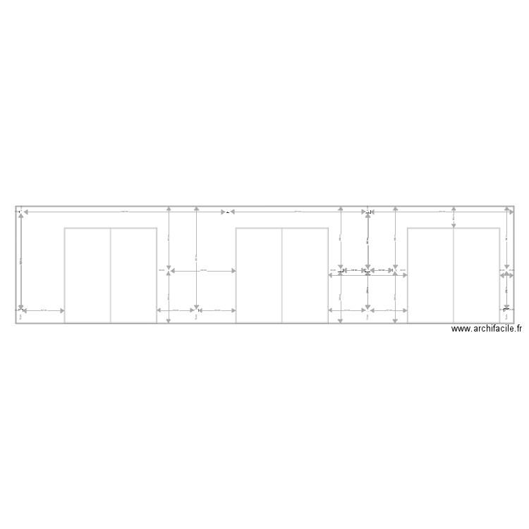  wall 3 living pool plugs X 3. Plan de 1 pièce et 241 m2