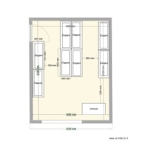 Plan peinture A23 avec aménagements