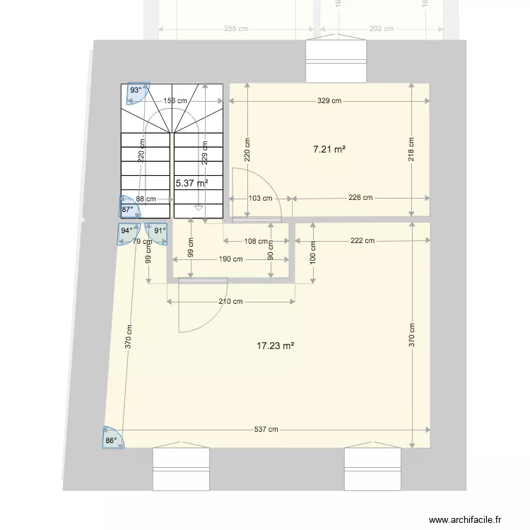 plan maison St&eacute;phan. Plan de 
