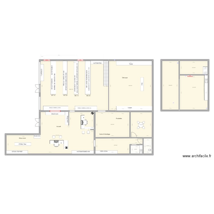 All CLUDO a20-stock verical-V2. Plan de 0 pièce et 0 m2