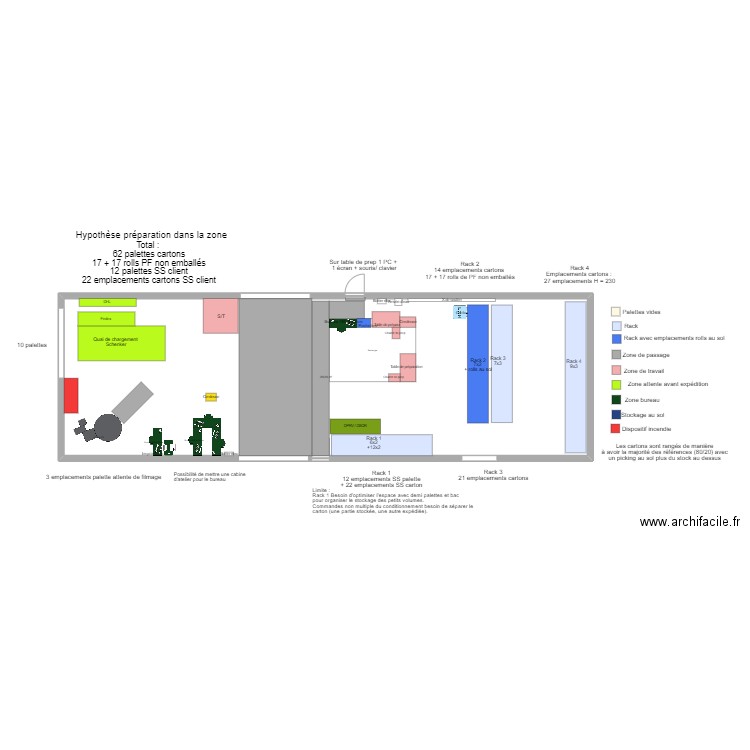 Expédition UAP3 V6. Plan de 1 pièce et 270 m2