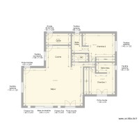 Plan maison bois projet APS 3