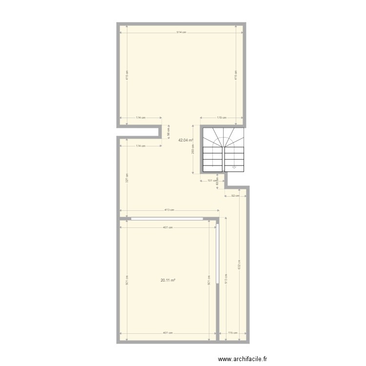 DAVID KAYL 1 ETAGE . Plan de 0 pièce et 0 m2