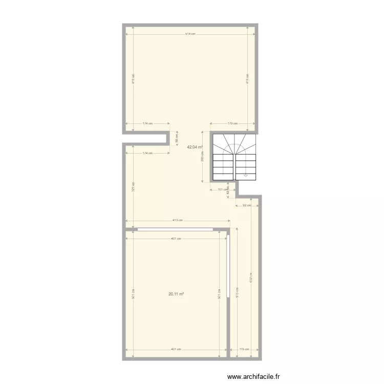 DAVID KAYL 1 ETAGE . Plan de 