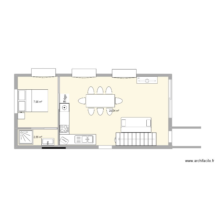 GARAGE. Plan de 0 pièce et 0 m2