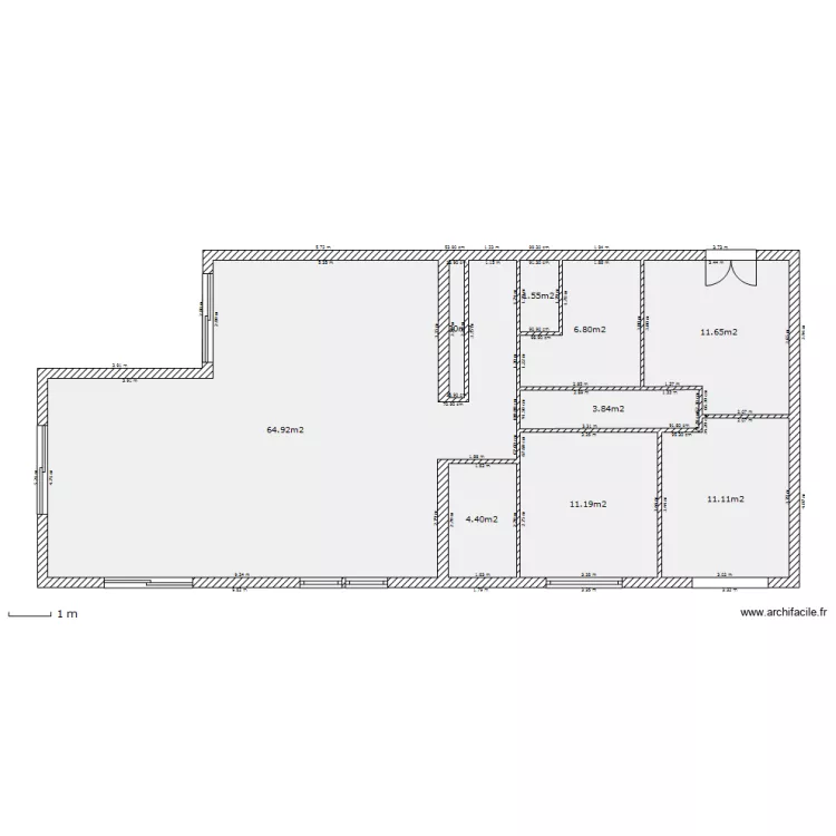 maisonCastelnau. Plan de 