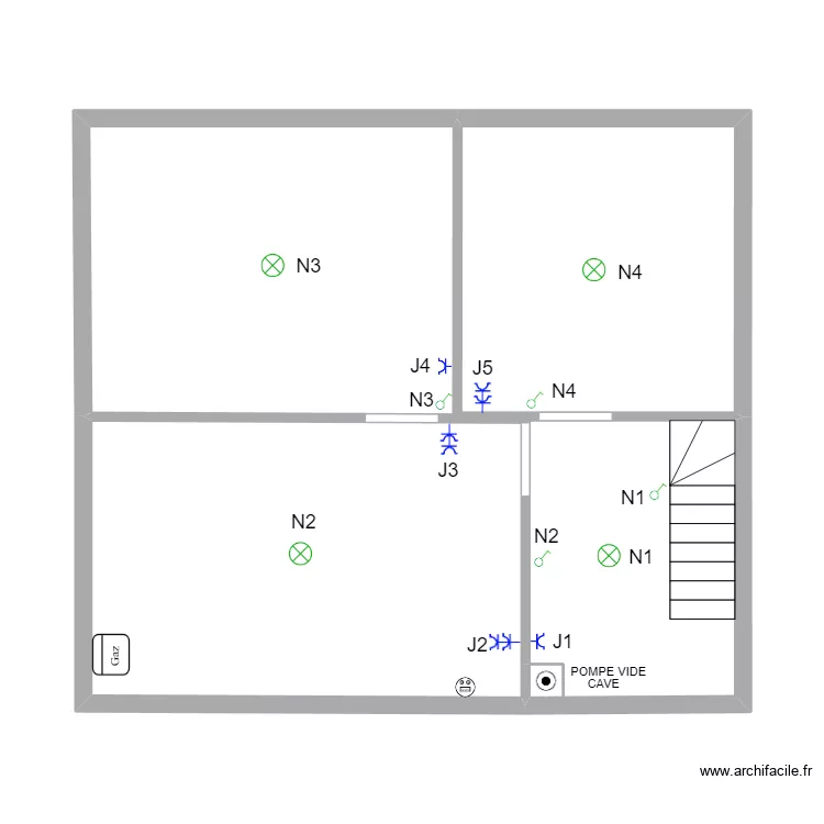 FANFAN CAVE. Plan de 