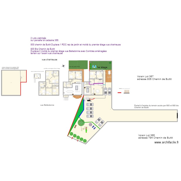 MAISON st ismier PLANS PROJET ok 7. Plan de 0 pièce et 0 m2