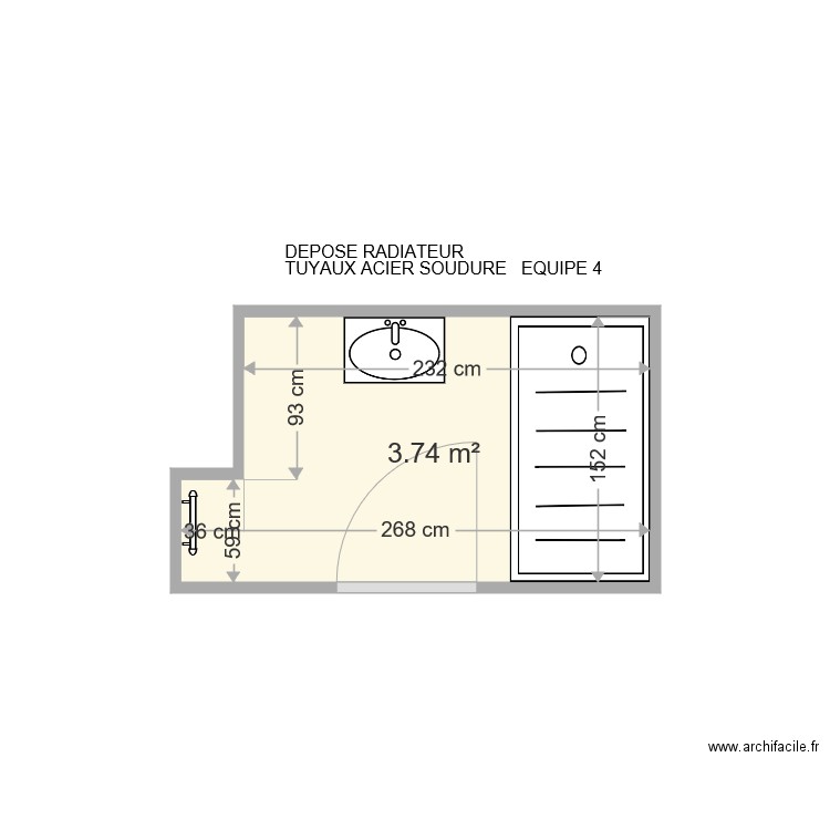 PIAV JACQUELINE . Plan de 0 pièce et 0 m2