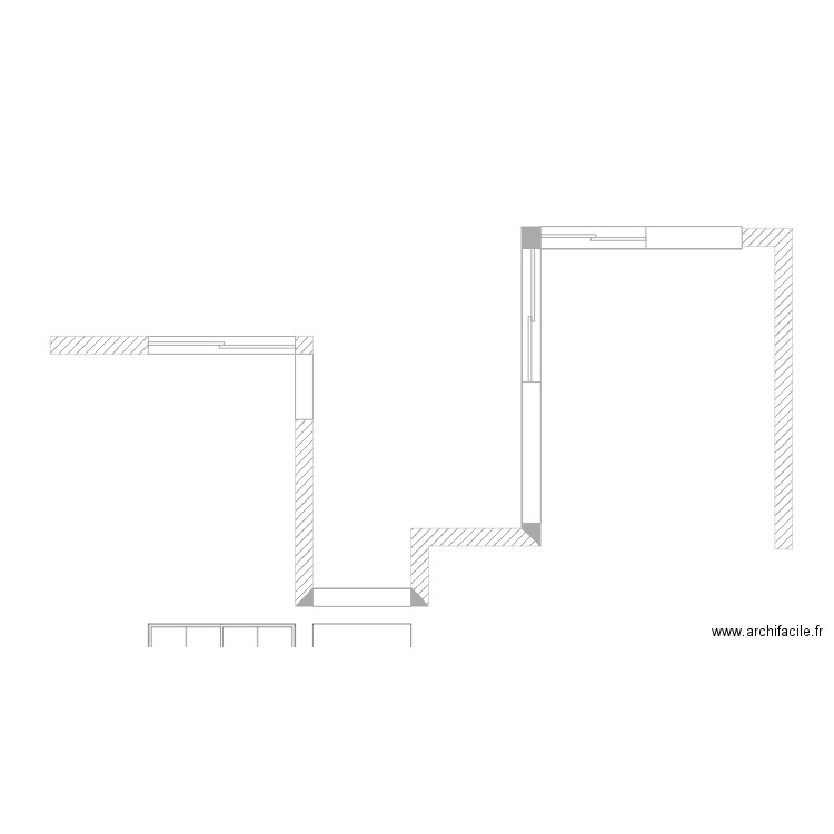 Debruge transformation Chirmont. Plan de 0 pièce et 0 m2