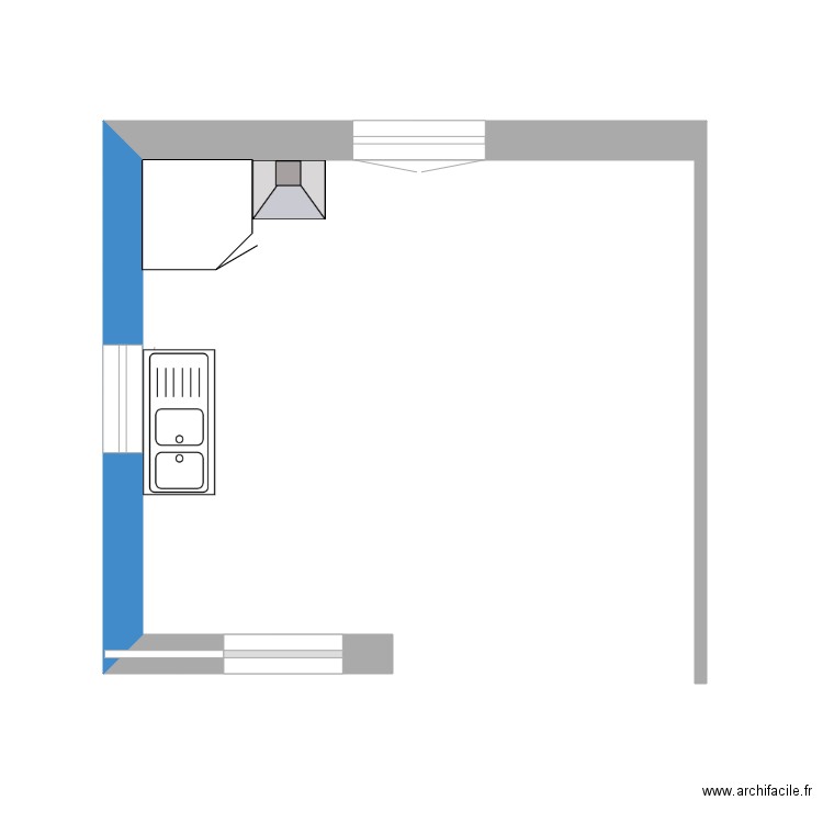 cuisine. Plan de 0 pièce et 0 m2