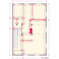 studio 1e etage  murs a demolir