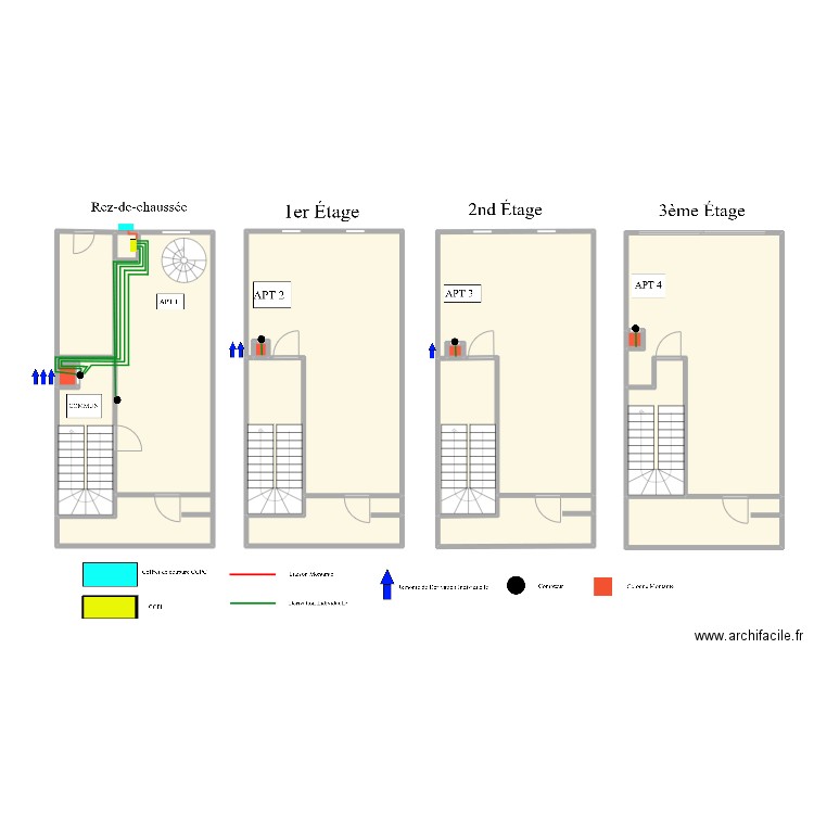 villeneuve. Plan de 0 pièce et 0 m2