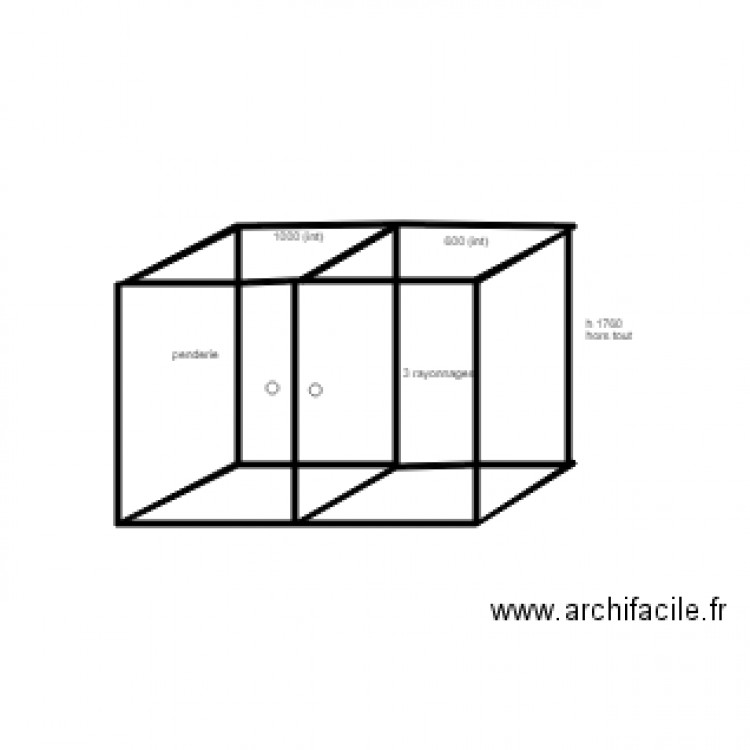 armoire MG. Plan de 0 pièce et 0 m2