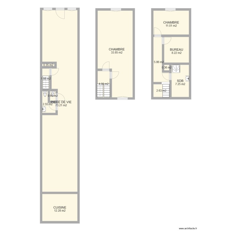 IBNOU. Plan de 0 pièce et 0 m2 IBNOU. Plan de 0 pièce et 0 m2