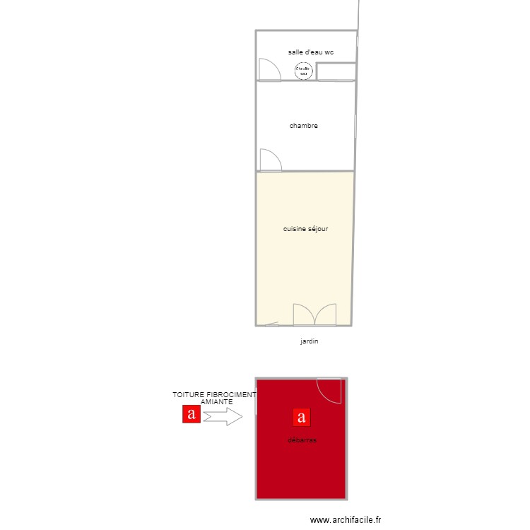 aitali. Plan de 0 pièce et 0 m2