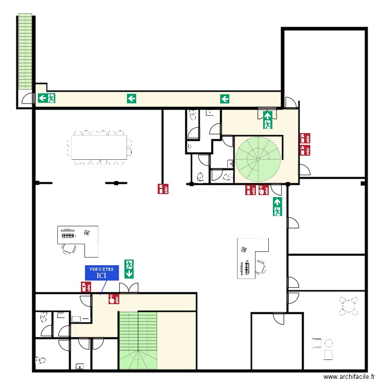 ARAMINE 2ème étage . Plan de 0 pièce et 0 m2