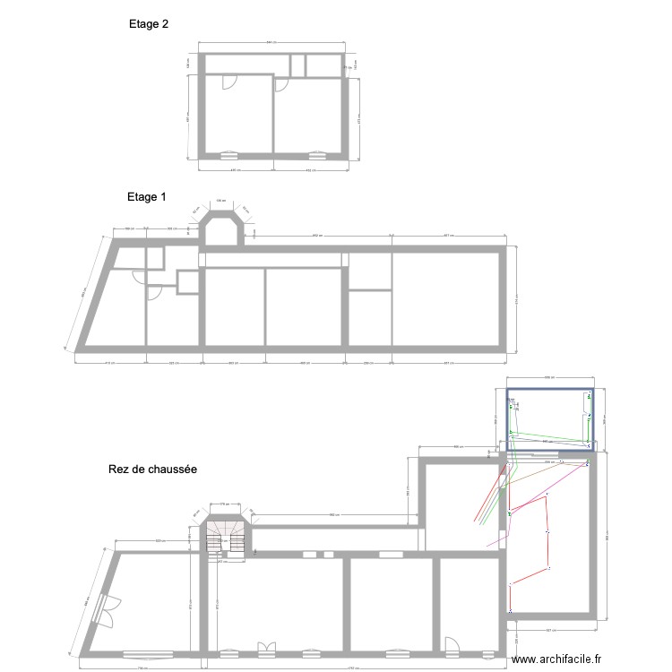 Etage RDC. Plan de 0 pièce et 0 m2