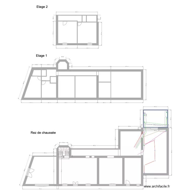 Etage RDC. Plan de Etage RDC. Plan de