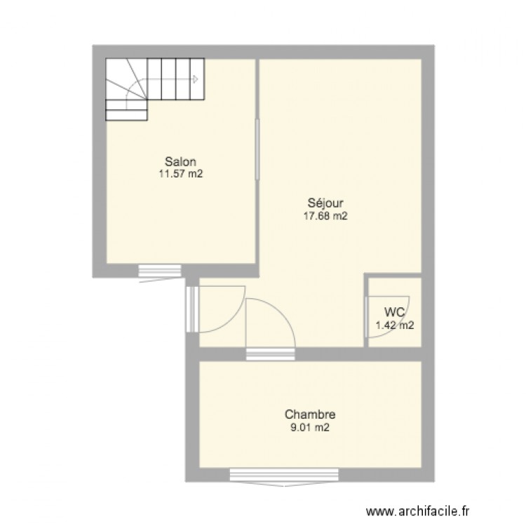 plan PAYRE YVETTE etage. Plan de 0 pièce et 0 m2