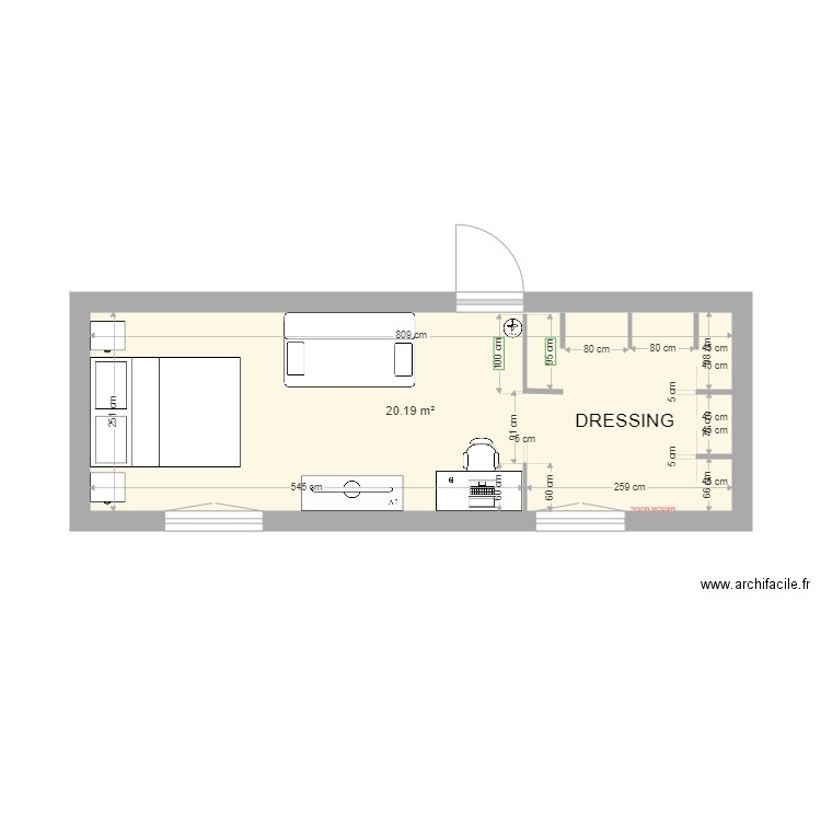 CHAMBRE WILL. Plan de 0 pièce et 0 m2